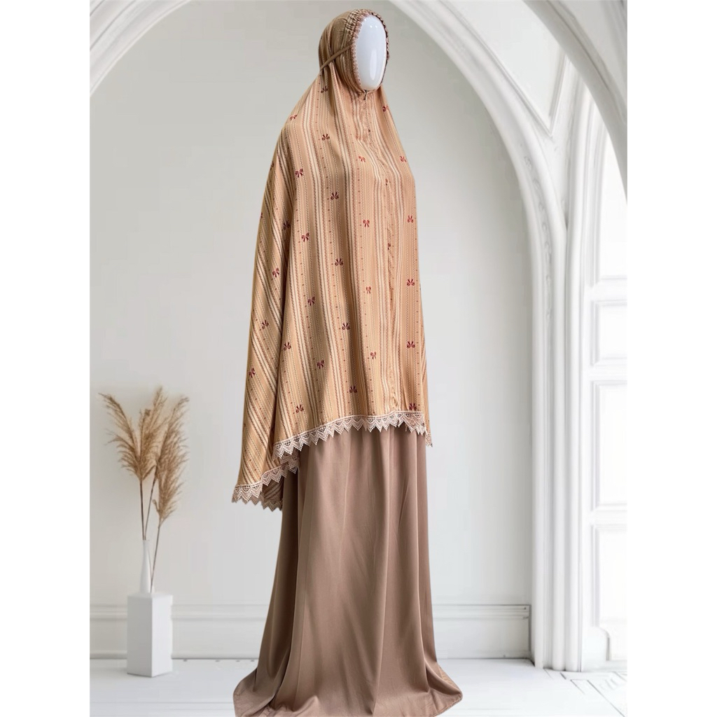 Mukenah Jumbo/ Mukenah Premium/ Mukenah rayon twill