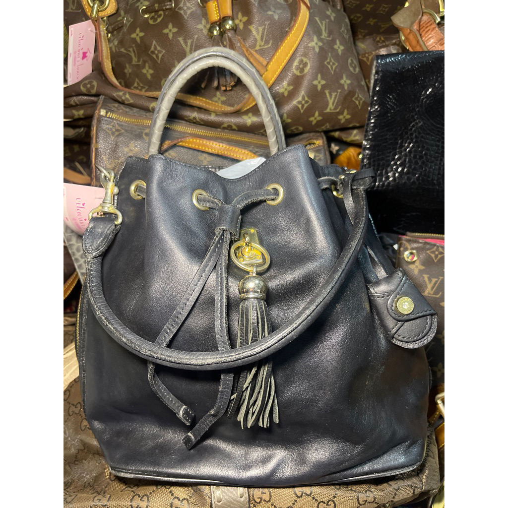 Tas Wanita Samantha Thavasa Handle Bag Black