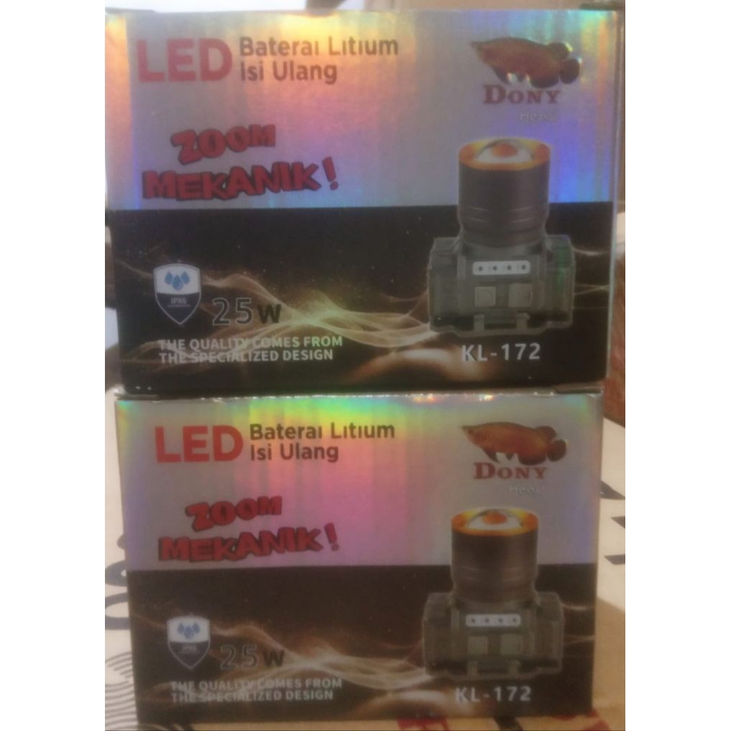 headlamp/senter kepala Dony KL 172