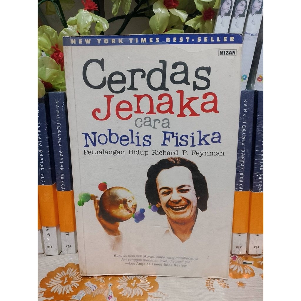 BUKU SAINS - CERDAS JENAKA CARA NOBELIS FISIKA - PETUALANGAN HIDUP original
