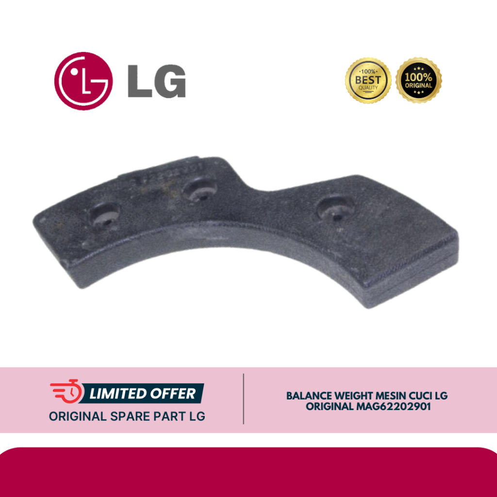 BALANCE WEIGHT MESIN CUCI LG FM1071D6 FM1281D6 ORIGINAL MAG62202901