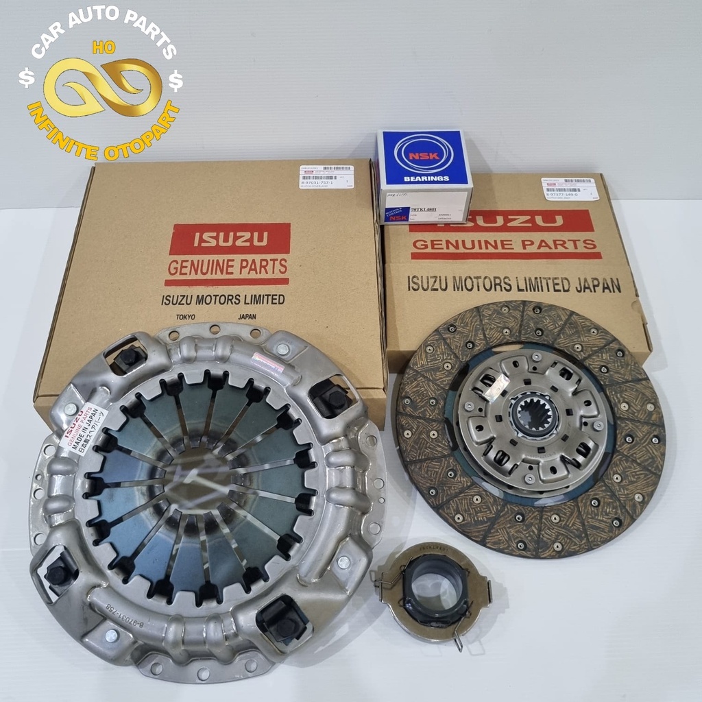 KOPLING SET ISUZU NKR71 DEKRUP KAMPAS DEKLAHAR NKR 71 IMPORT