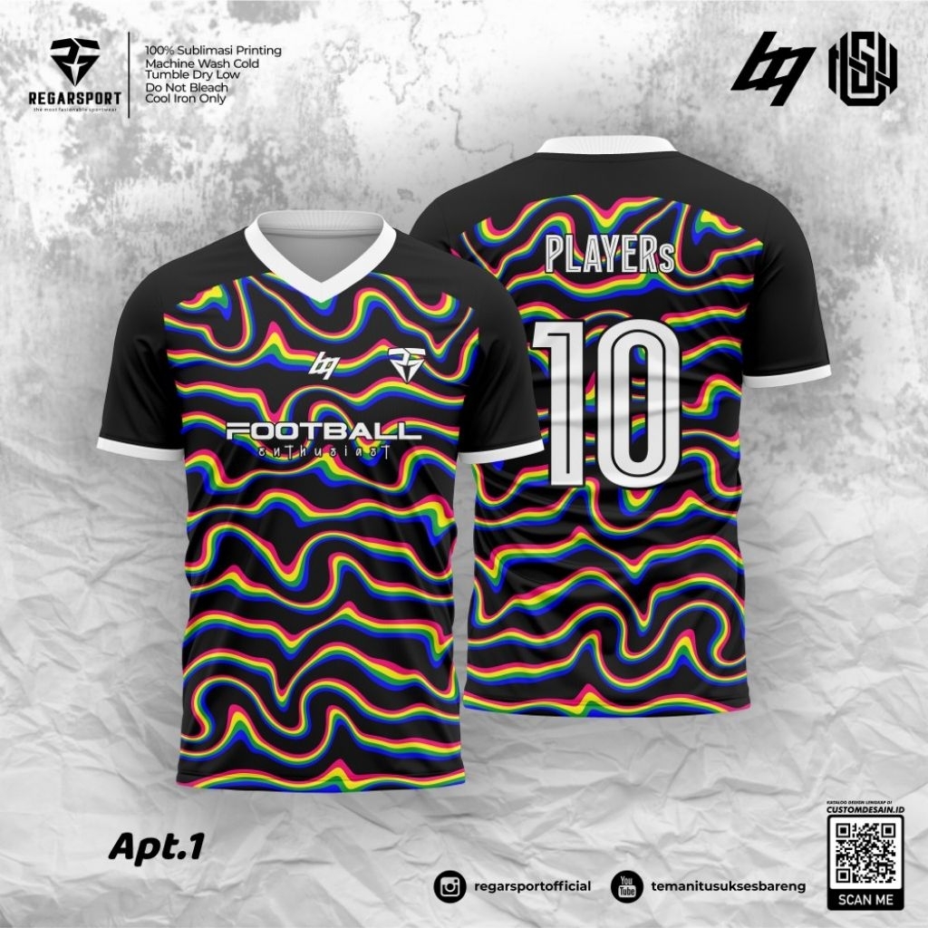 Kaos Olahraga Regar Sport