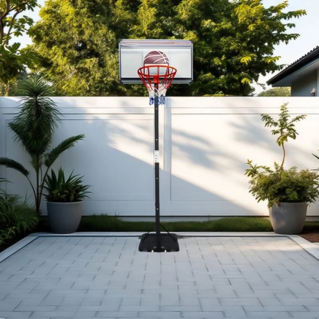 Berwyn Ring & Tiang Basket Anak Ringa Basket Portabel