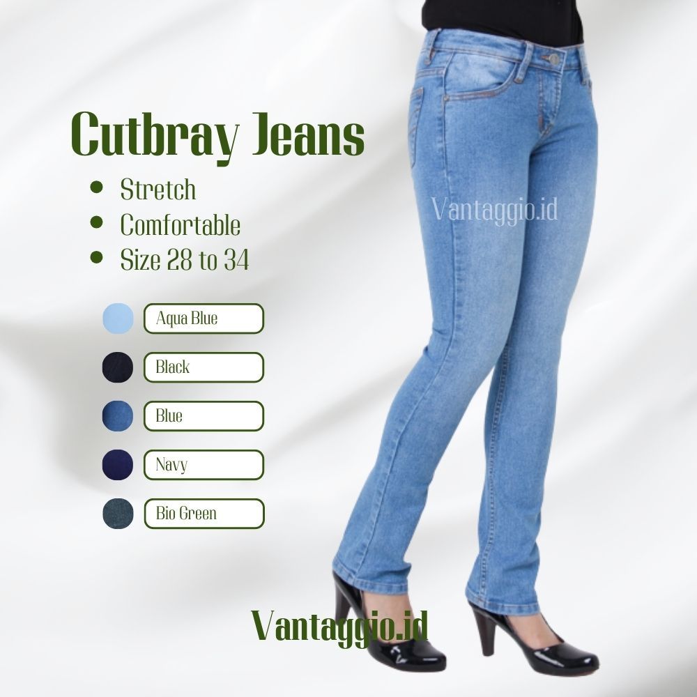Celana Cutbray Skinny Jeans Wanita