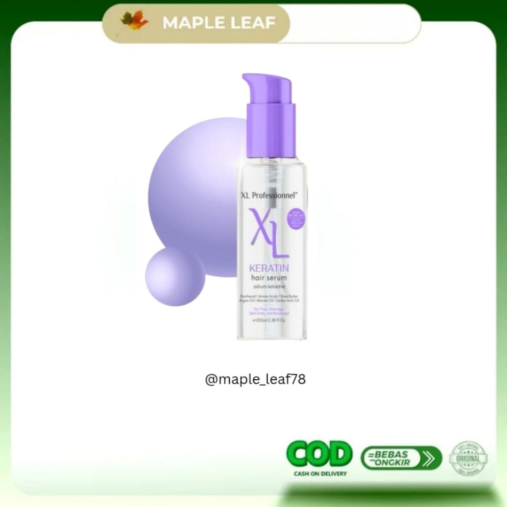 Xl Keratin Hair Serum 100 ml