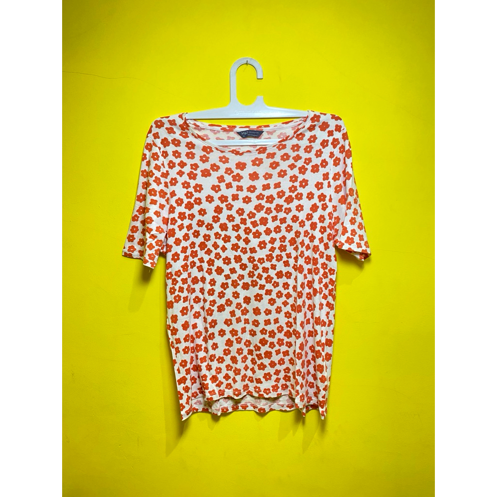 KAOS KATUN MARK & SPENCER PRELOVED