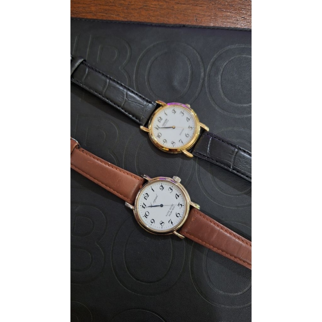 2 pcs jam citizen junction dan citizen Leopard solar