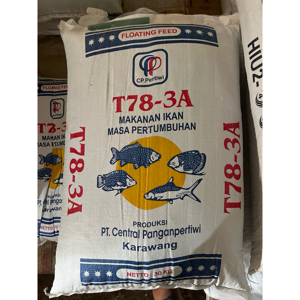 T783A pelet pakan lele nila bawal gurame kemasan 1 karung 30kg