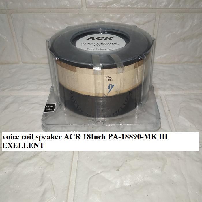 Spul voice coil speaker ACR 18Inch PA-18890-MK III EXELLENT