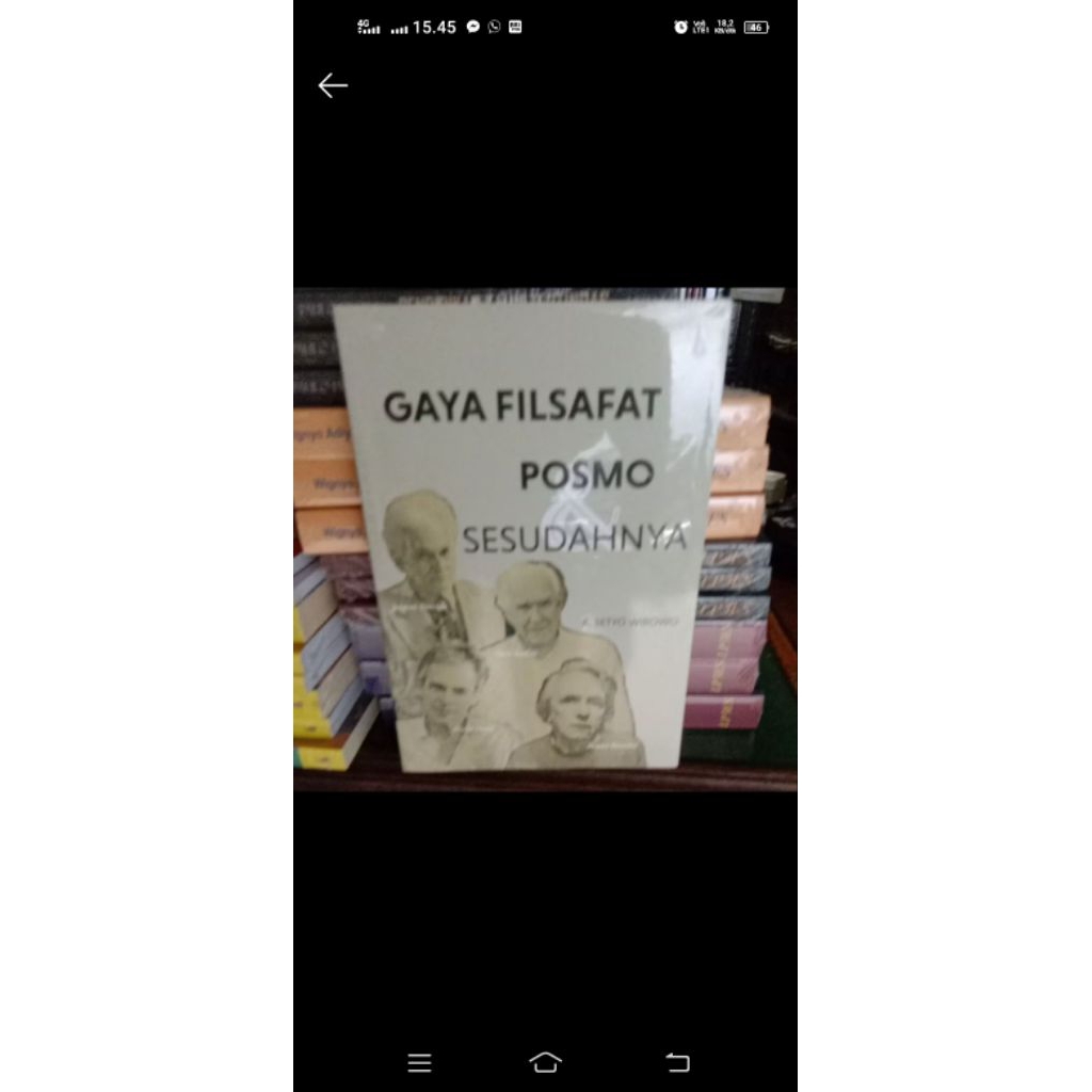Buku Gaya Filsafat Posmo Sesudahnya,  A. Setyo Wibowo