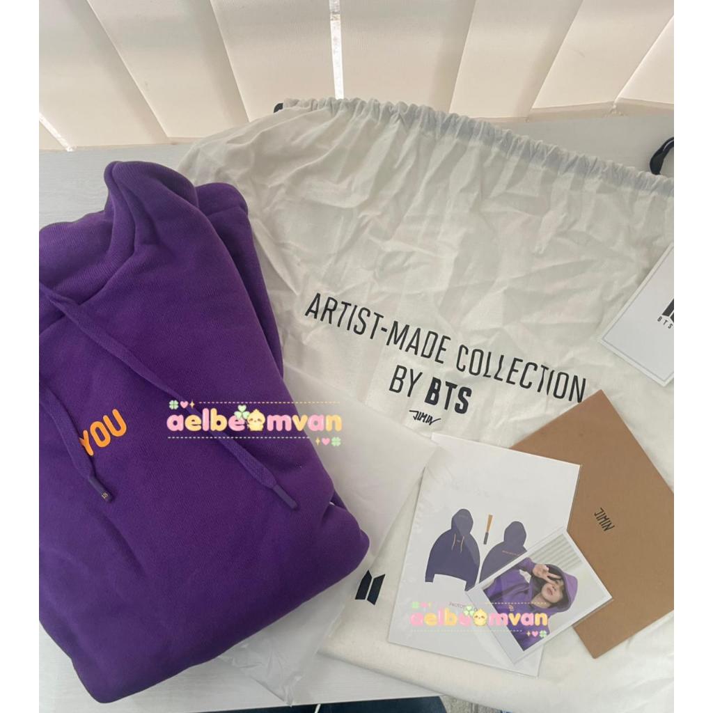 READY STOCK merch by bts jimin with you hoodie making log photocard mpc set