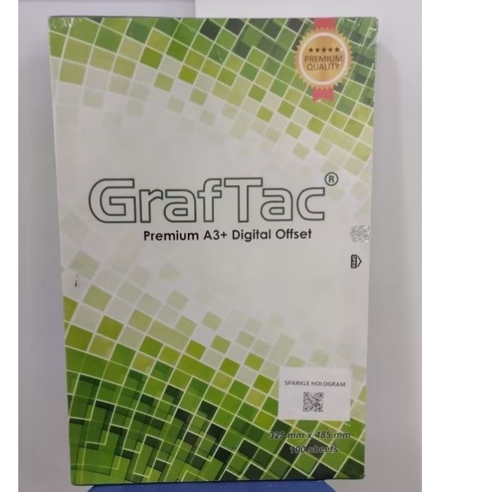 GrafTac Stiker A3+ Sparkle Hologram 100 Lembar