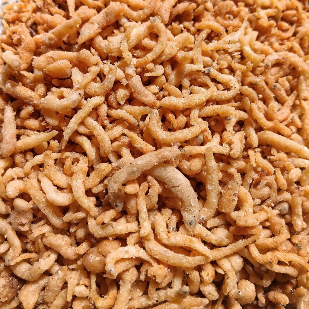 KiozKrezz Teri Medan Teri Nasi Crispy 200gram Gluten Free Original Homemade Gurih Enak Renyah