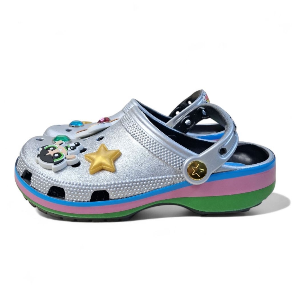Crocs Adult The Powerpuff/Spongebob/Patrick Girls Classic Clog