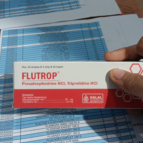 ORI FLUTROP TABLET ISI 100 TABLET PER BOX