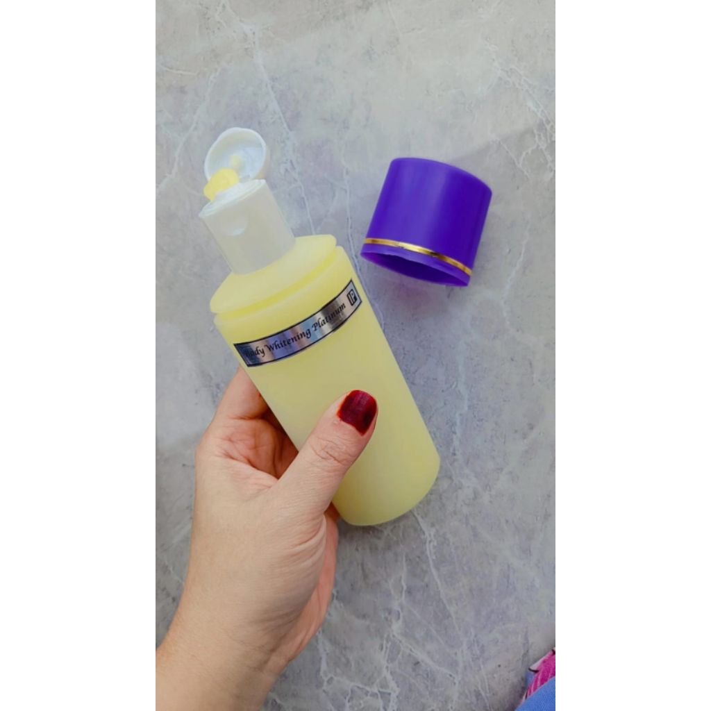 10x lebih cepat memutihkan Body Whitening Platinum IP