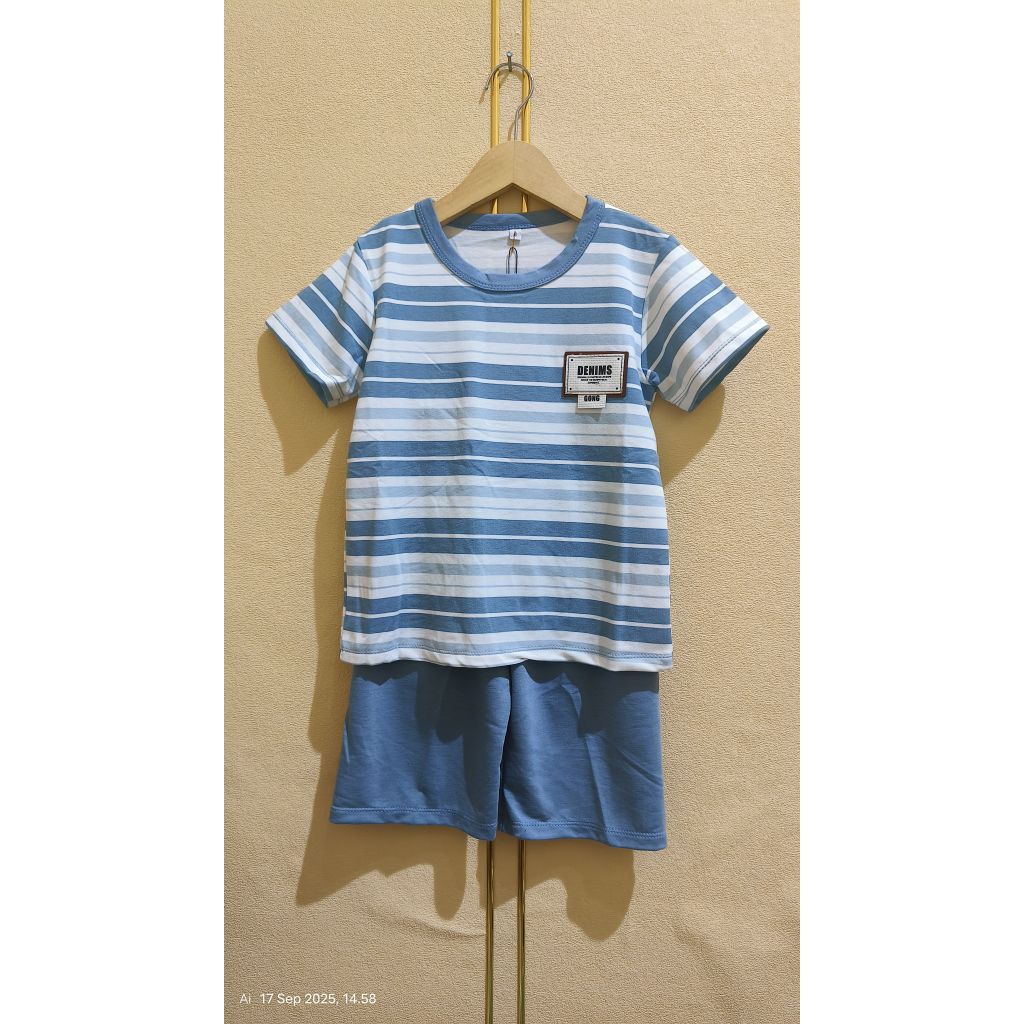 setelan anak laki-laki, setelan aison, setelan salur