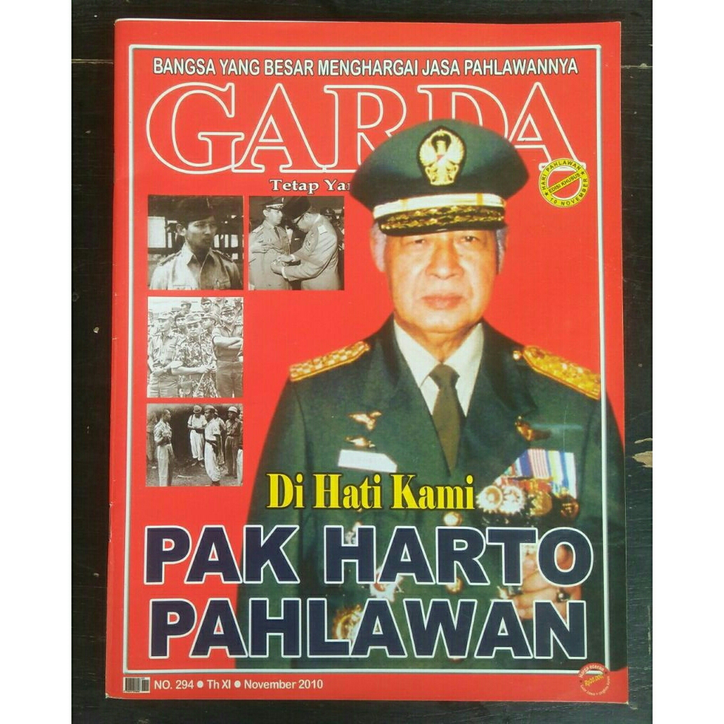 Majalah Garda No. 294 thn. XI November 2010.