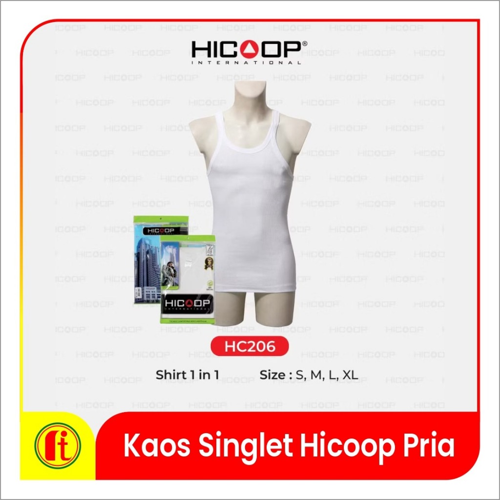 Kaos Singlet Hicoop Pria Dewasa - RITA