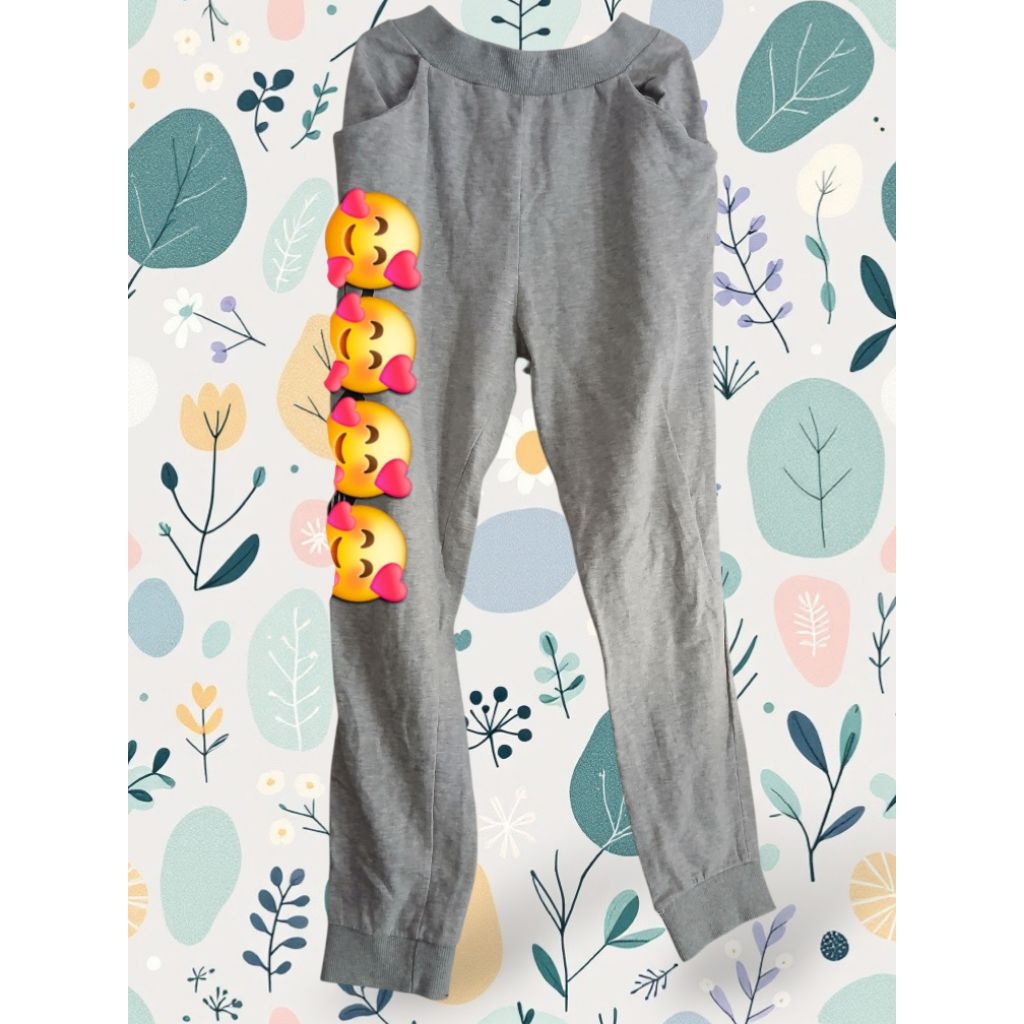 Prelove Bawahan Celana Panjang Celana Training  Wanita Size Kecil