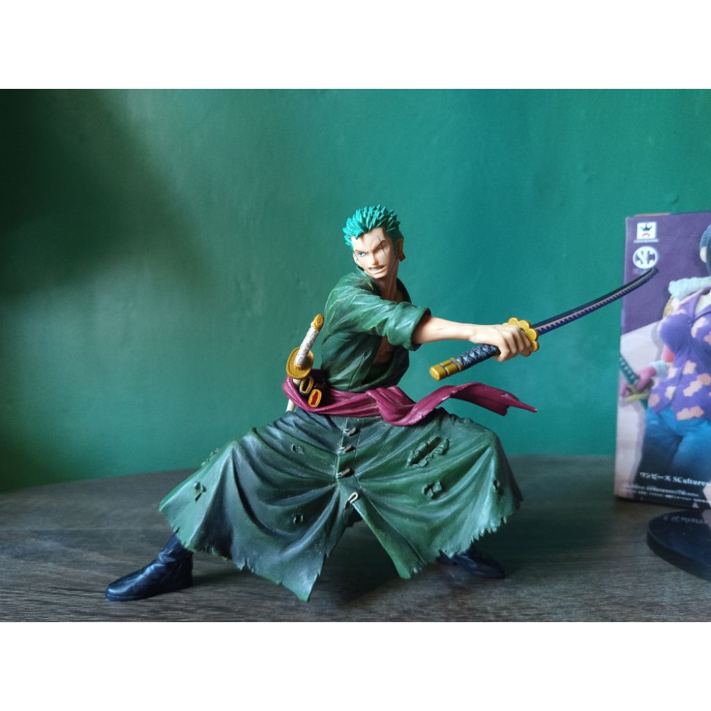 Action Figure One Piece Zoro Zoukei Monogatari Banpresto