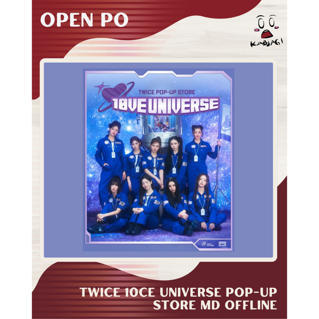 [PO] TWICE 10VE UNIVERSE POP-UP STORE MD OFFLINE