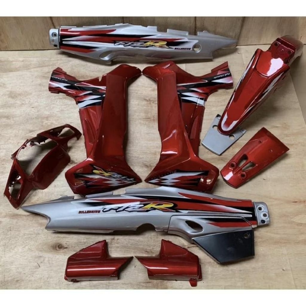 Body Full Set Yamaha Fiz R Milenium Merah Dek Body Full Set Yamaha Fiz R Lengkap Komplit