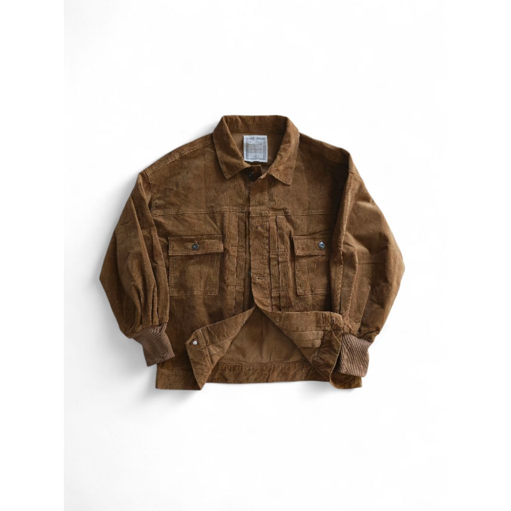 beardsley type 2 trucker corduroy jacket‎