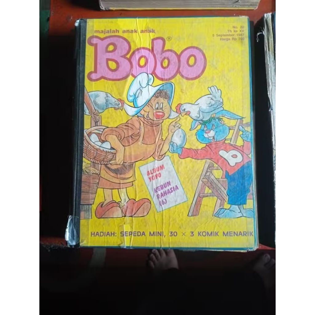 bundel majalah bobo tahun 87