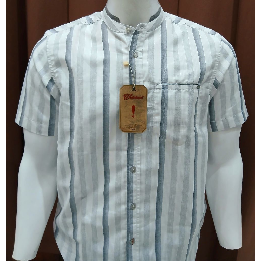 KEMEJA KOKO WATCHOUT CASUAL LENGAN PENDEK REGULAR FITT ORIGINAL