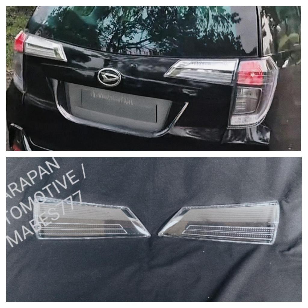 Mika Reflector Lampu CALYA Dan SIGRA  Belakang model Bening (Variasi/Modifikasi) Tahun 2016 sampai s