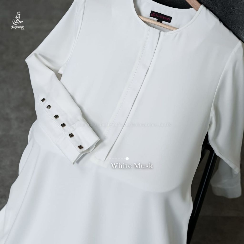 ORIGINAL AL ARABIAN BUTIK ABAYA DOUBLE BLACK | BAHAN SOFT AJMAN | ABAYA GAMIS SET DAILY UMROH HAJI |