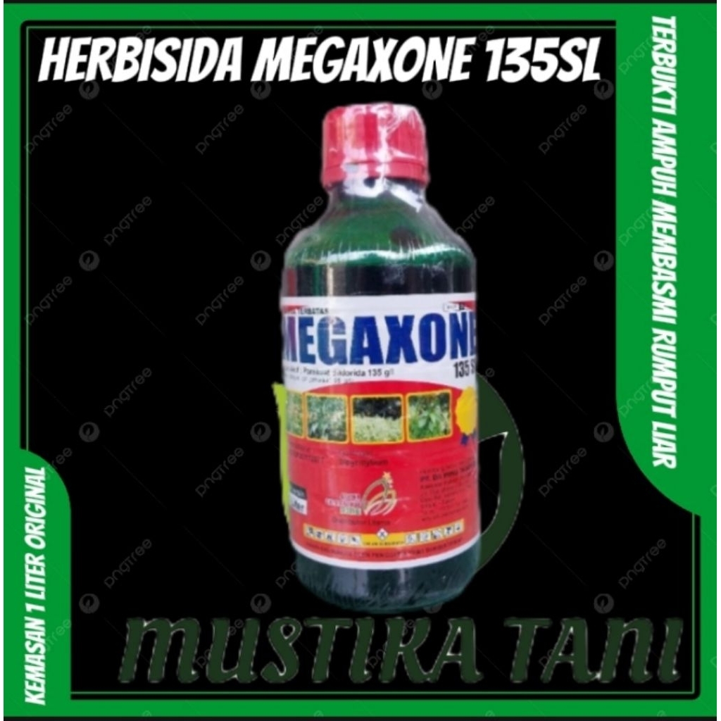 HERBISIDA MEGAXONE 135SL KEMASAN 1 LITER/OBAT RUMPUT MEGAXONE 135 SL 1 LITER