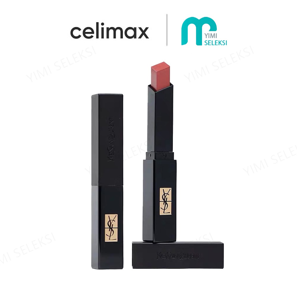 YSL Lipstik YvesSaintLaurent The Slim Matte Longwear Lipstick Kotak Super-Slim Yang Memberikan Warna