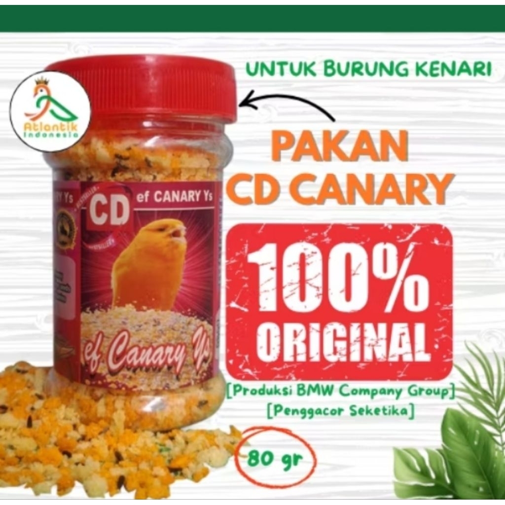 cede premium eggfood kenari egg food canary pakan burung cd
