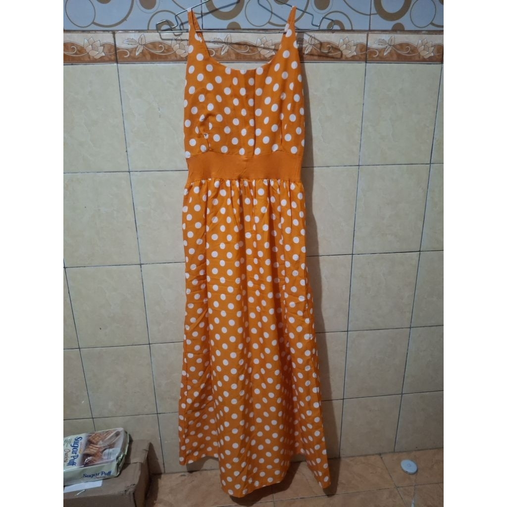 Preloved Inner Dress Polkadot