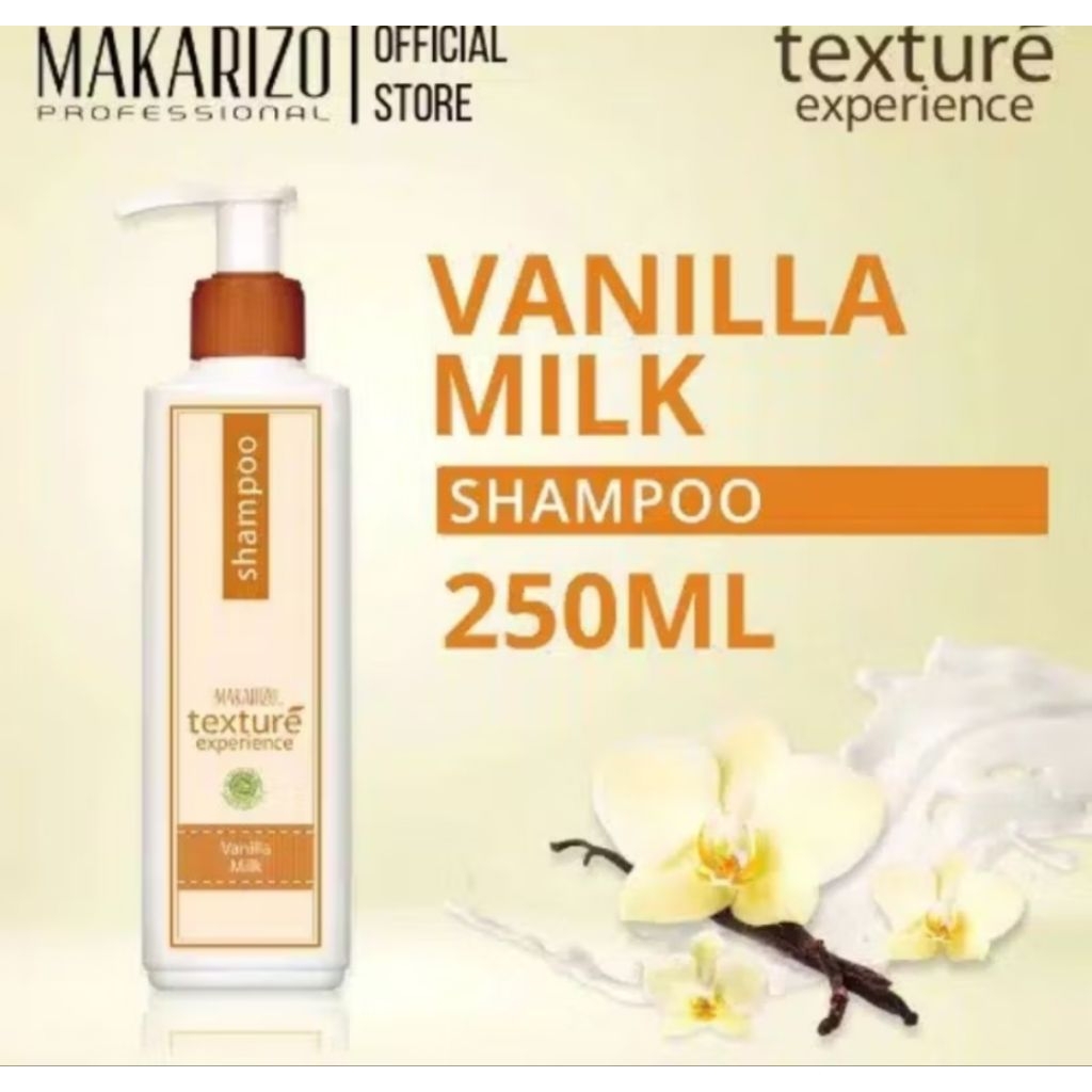Makarizo Sampo Texture Vanilla Ekstrak Dengan Milk Protein