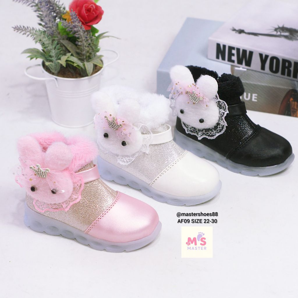 MASTER AF09 - TERBARU Sepatu Boots Anak Perempuan/Sepatu Fashion