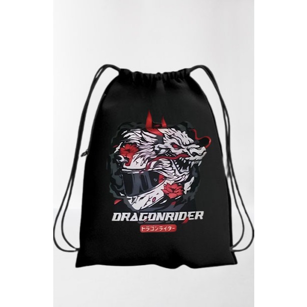 Tas Serut Stringbag Gymsack Anti Air Terlengkap Termurah