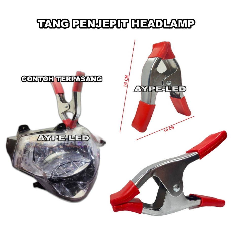 Clamp Penjepit Headlamp Retrofit Biled Projector ALAT Tang penjepit Headlamp Motor Mobil