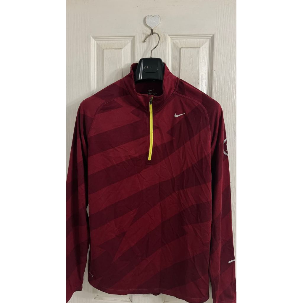 Preloved Baselayer Longsleeve Nike Running Second Original