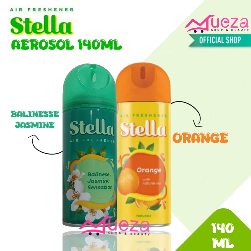 Stella Aerosol Spray Pengharum Ruangan - 140ml / Stella Pengharum Ruangan Ekonomis
