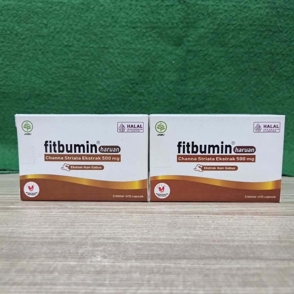 Fitbumin Haruan Suplemen Ikan Gabus Albumin