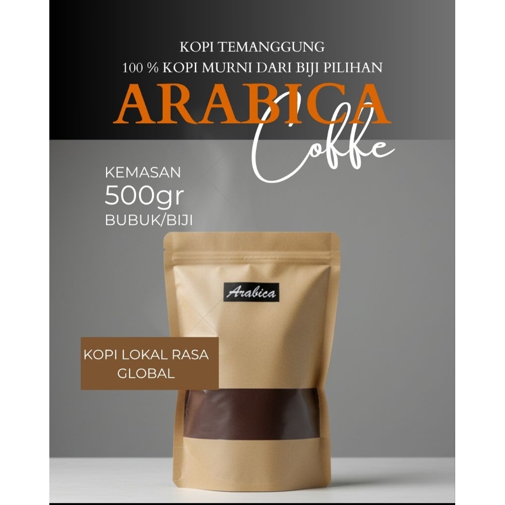 Kopi Arabica Temanggung | Arabica Temanggung | Kopi  Asli Tanpa Campuran | Kopi Temanggung