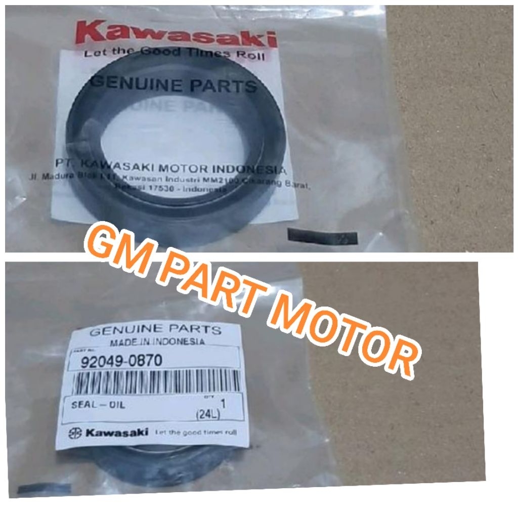 seal shock depan KLX 230R klx230R Sepasang original