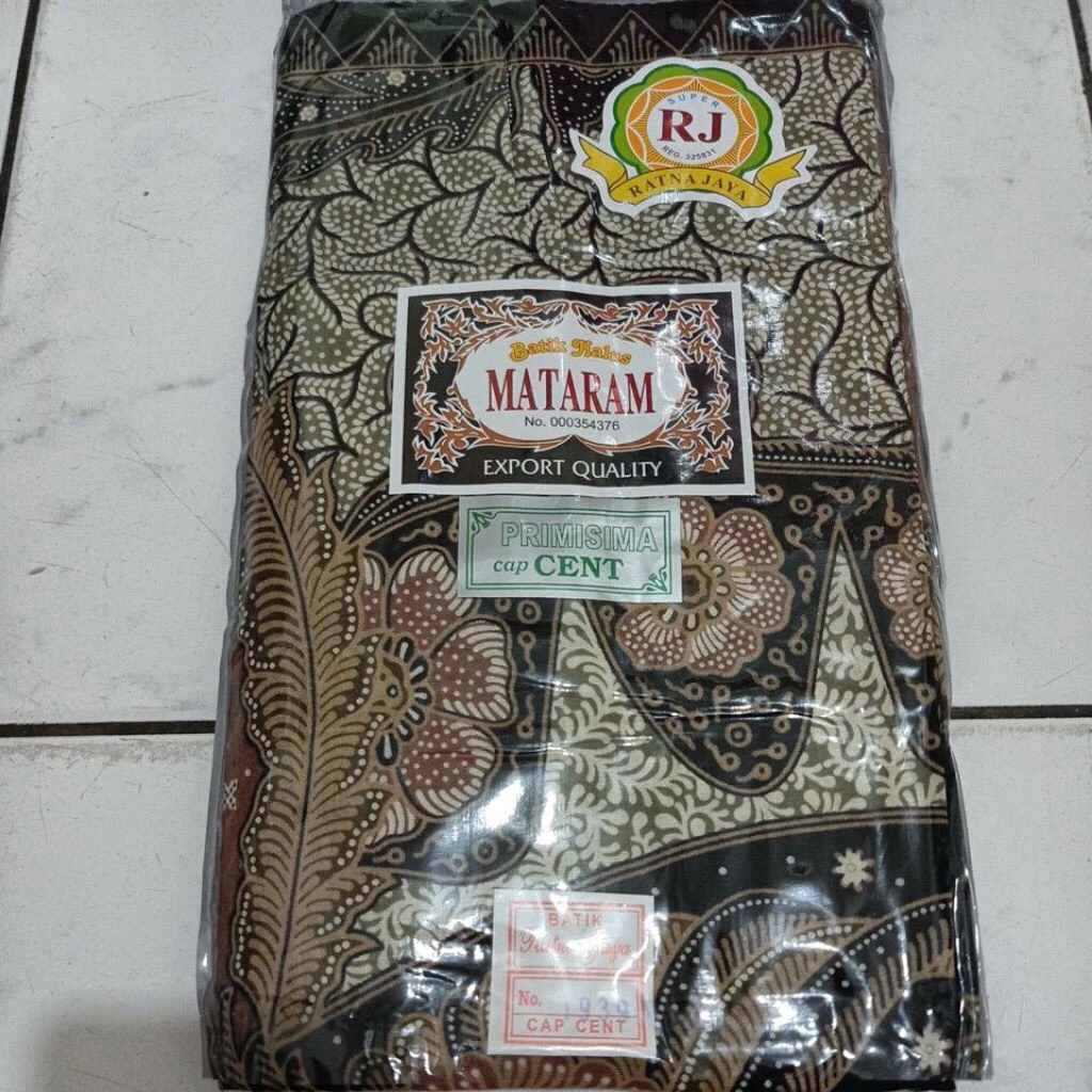 Kain sarung batik MATARAM Primisima cap CENT
