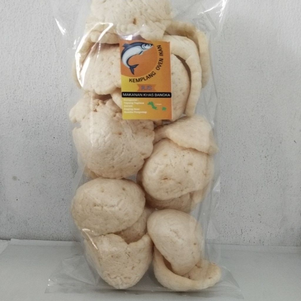 Kemplang/kerupuk oven ikan tenggiri Bangka