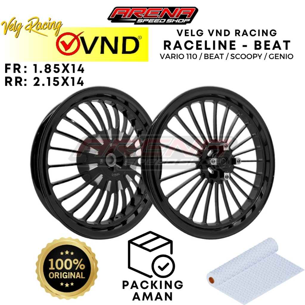 VND Velg Racing Raceline 185x14 & 215x14 - Beat Scoopy Genio Velg RCL Race Line Original VND Racing