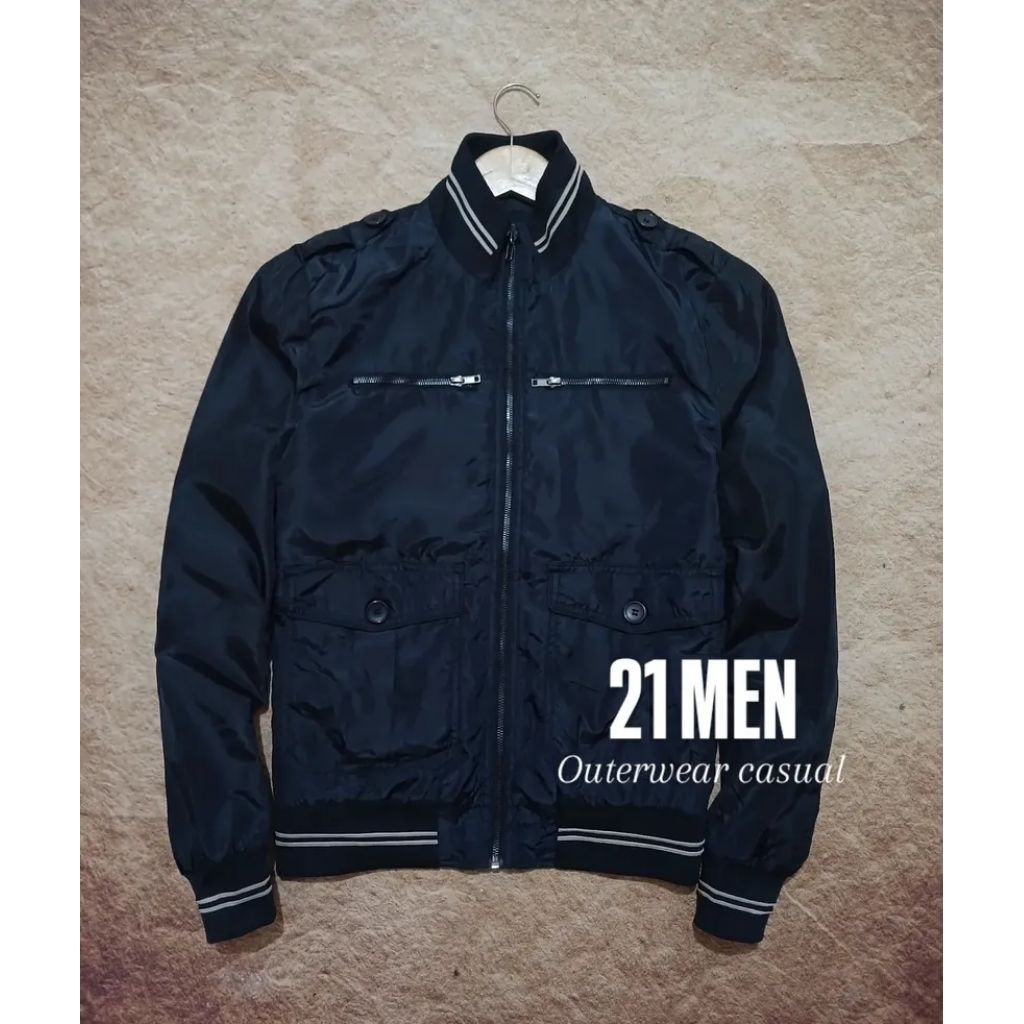 Jaket casual keren 21 MEN second/bekas/preloved